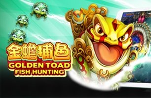 golden toad fish hunting